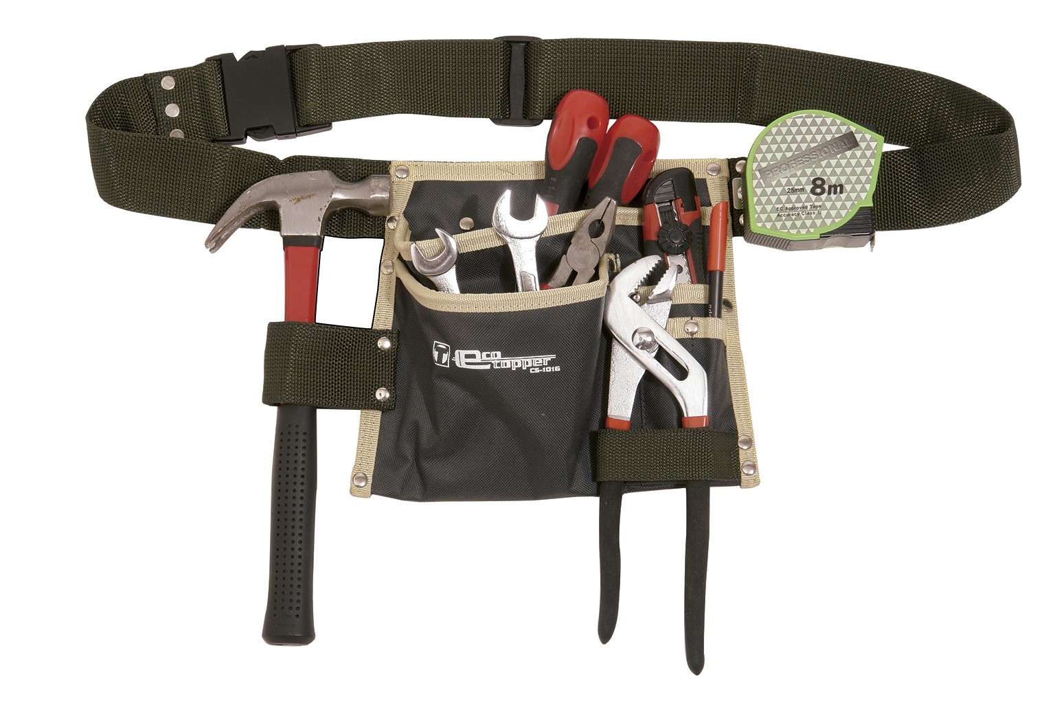 Cinturon portaherramientas 5 bolsillos