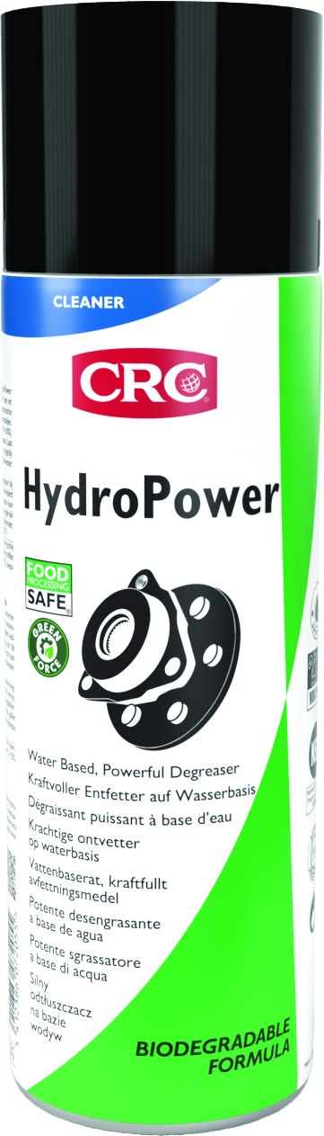 HYDROPOWER: Potente desengrasante a base de agua, certificado NSF