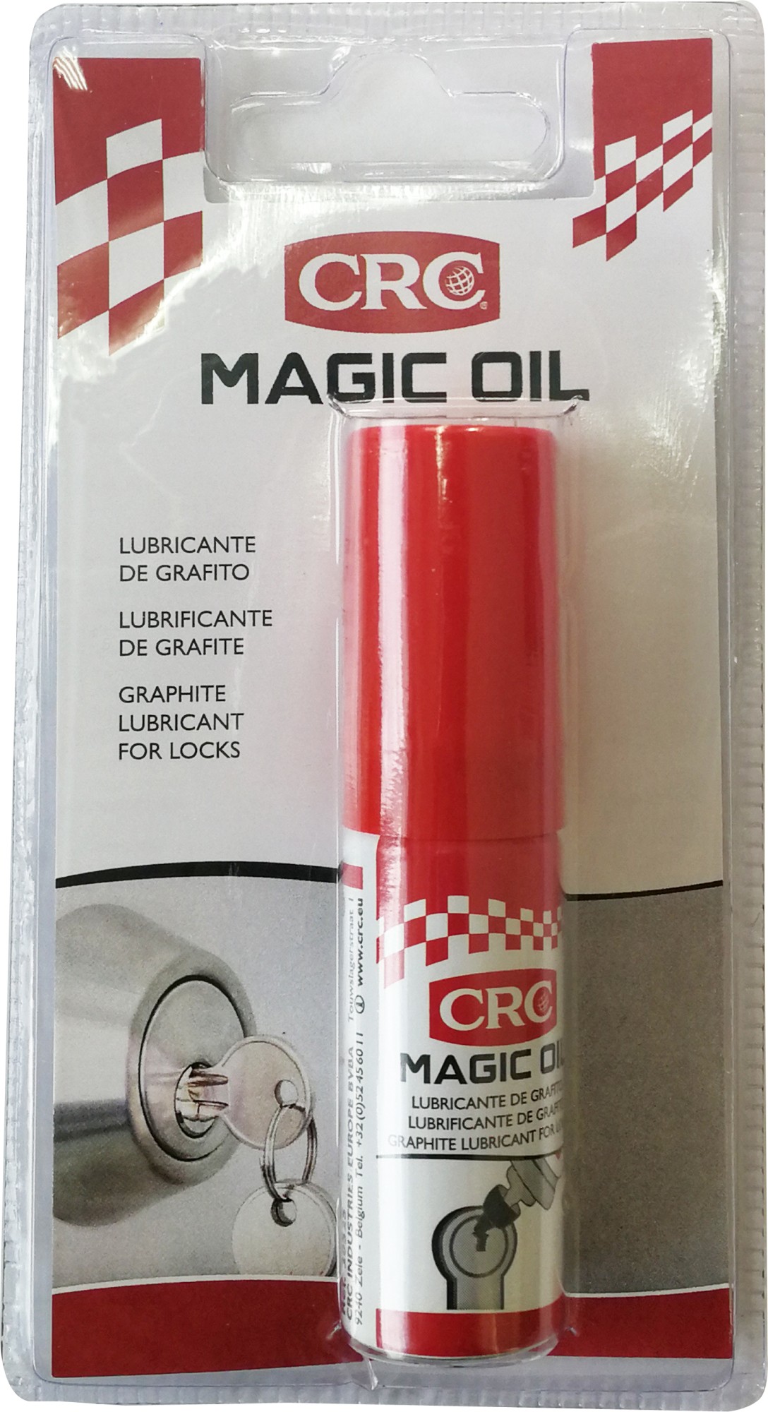 MAGIC OIL: Lubricante de grafito para cerraduras. Seco