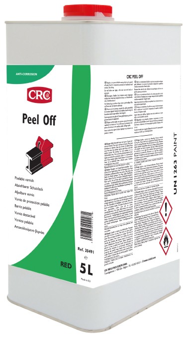 PEEL OFF RED 5 L