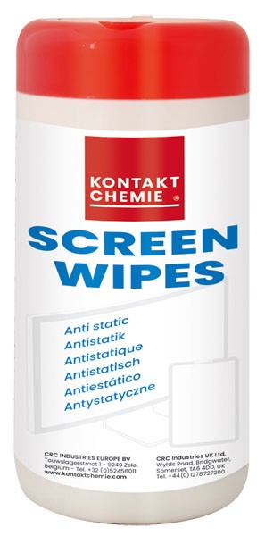 SCREEN WIPES ANTI-STATIC 100 UDS