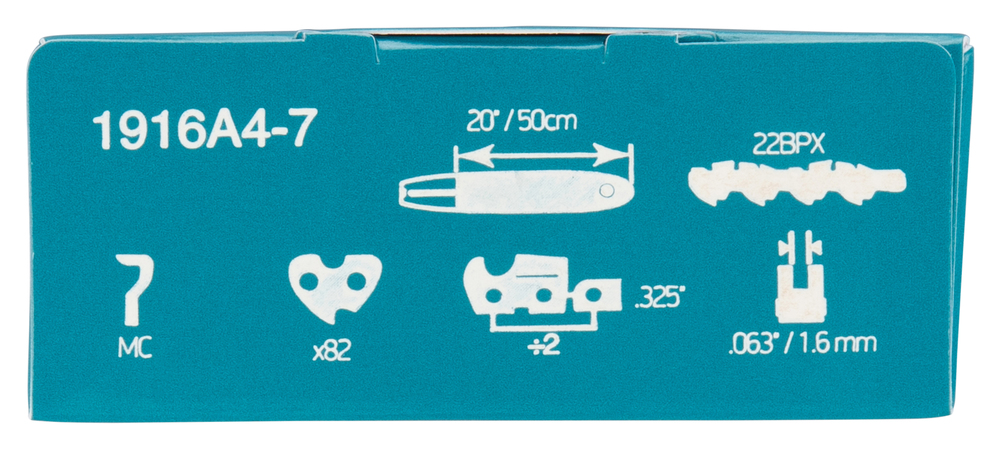 1916A4-7 Cadena / 50 cm, 22BPX