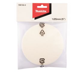 196152-4 Almohadilla de fieltro de 125 mm