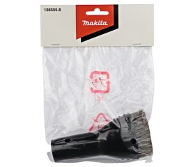 198555-8 Cepillo redondo con punta de 28 mm, negro