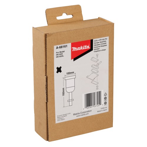 A-68161 Raspador raspadora de suelo para SDS-PLUS, 100 x 160 mm