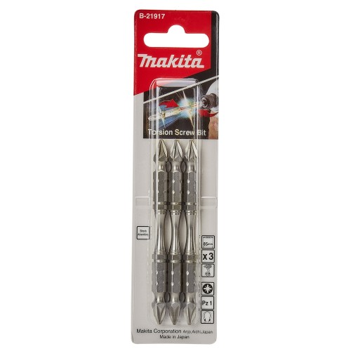 B-21917 torsionn Punta, PZ1, 85 mm, Double End, 3 pcs