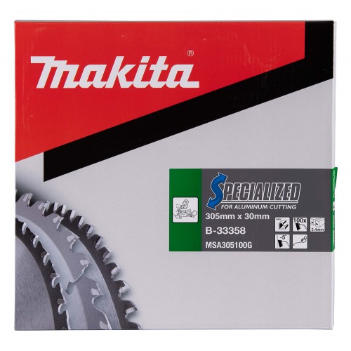 B-33358 Disco sierra circular , Specialized T.C.T, 305 x 30 mm, 100 D