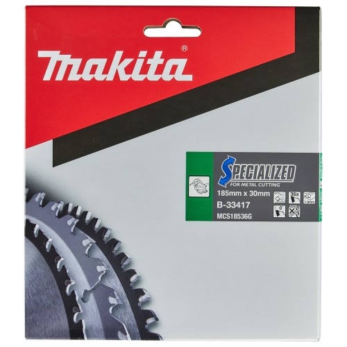B-33417 Disco sierra circular , Specialized T.C.T, 185 x 30 mm, 36 D