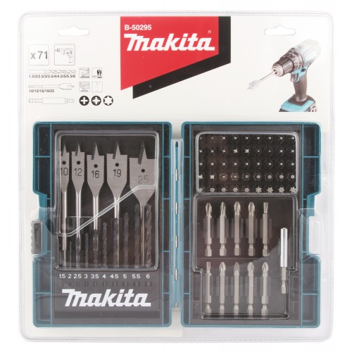 B-50295 Estuche de brocas y puntas 71 pcs