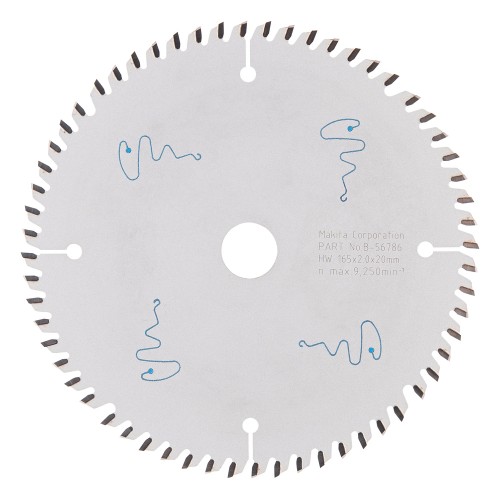 B-56786 Disco sierra circular , Specialized T.C.T, 165 x 20 mm, 60 D