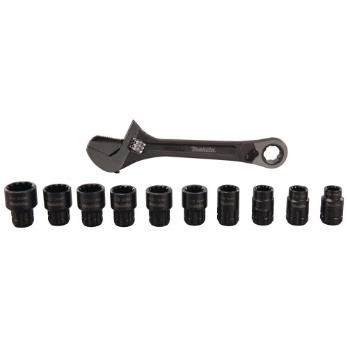 B-65458 Llave inglesa Set, 11 pcs