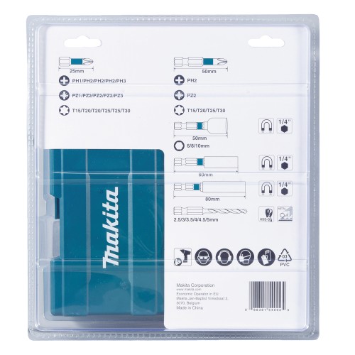 B-66896 Estuche de brocas y puntas Impact Black, 33 pcs