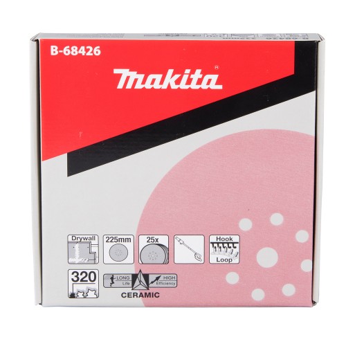 B-68426 Disco abrasivo 225 mm, 320G