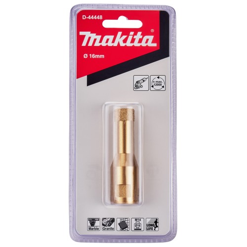 D-44448 Broca de diamante amoladora 16mm