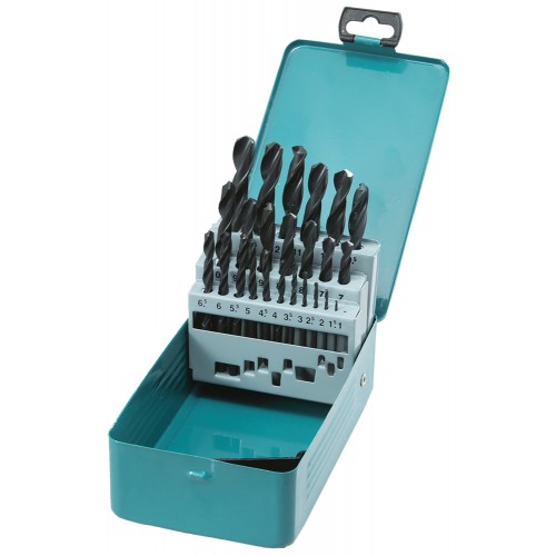 D-54097 Estuche de brocas para metal 1 - 13 mm, HSS-R, 25 pcs