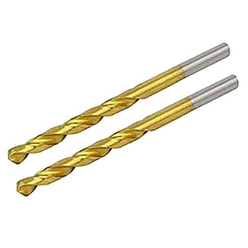 D-64054 Broca de metal HSS-TIN 3,6x70 mm, 2 piezas