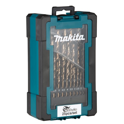 D-67577 Estuche de brocas HSS-Co, 25 pcs