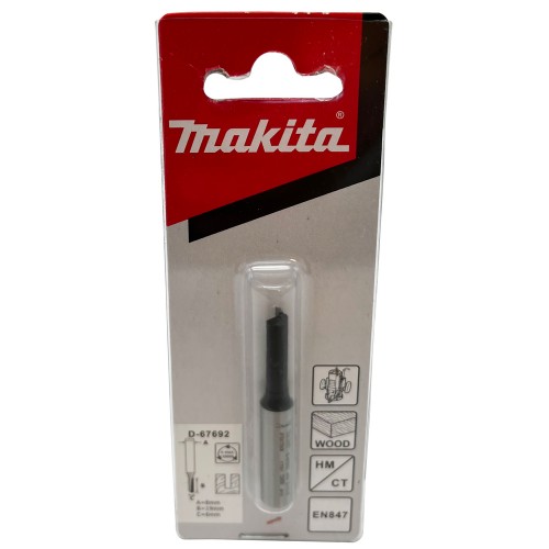 D-67692 Fresa recta 1 filos, 6 mm