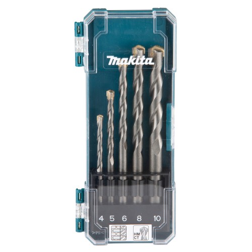 D-72877 Estuche de brocas  T.C.T, 5 pcs