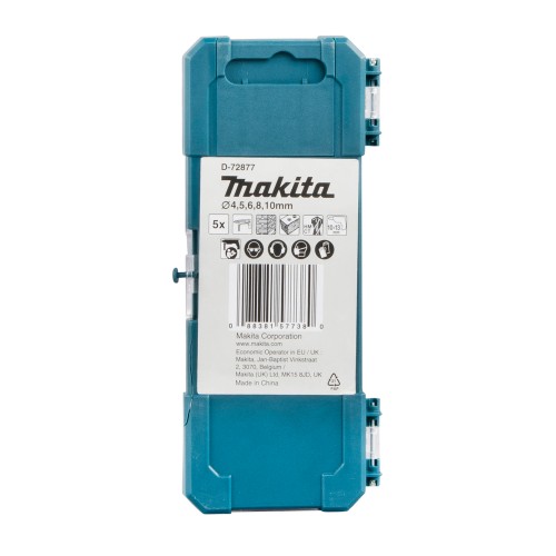 D-72877 Estuche de brocas  T.C.T, 5 pcs