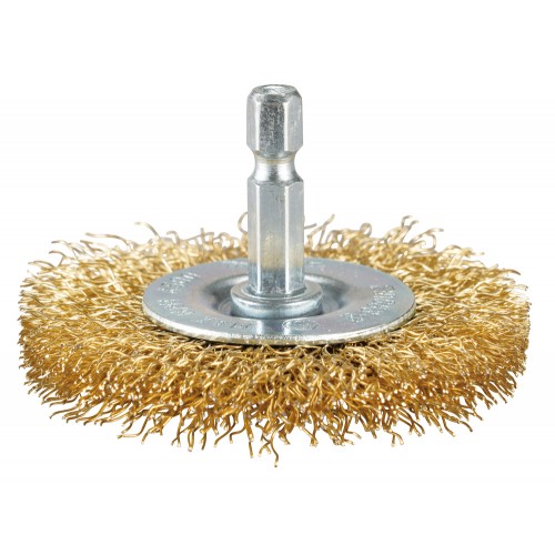 D-73673 Cepillo oblicuo latonado para taladro, 63 mm, 0,3 mm, 1/4"