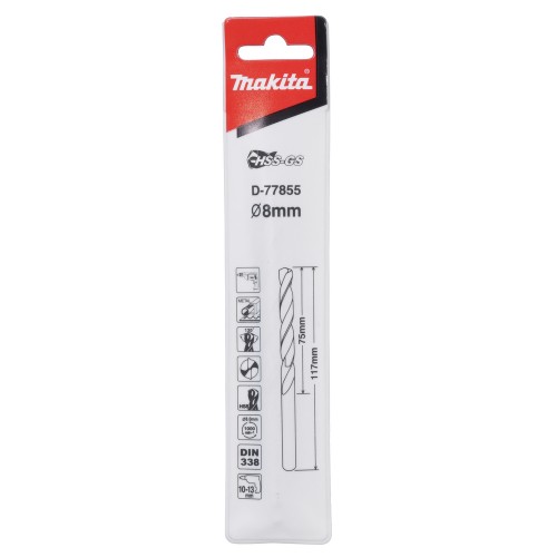D-77855 Brocas metal HSS-GS