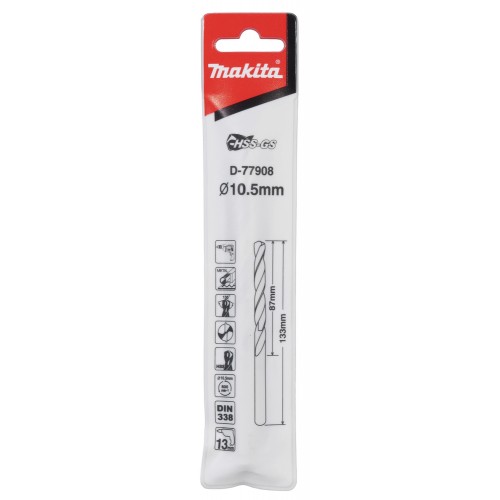 D-77908 Brocas metal HSS-GS