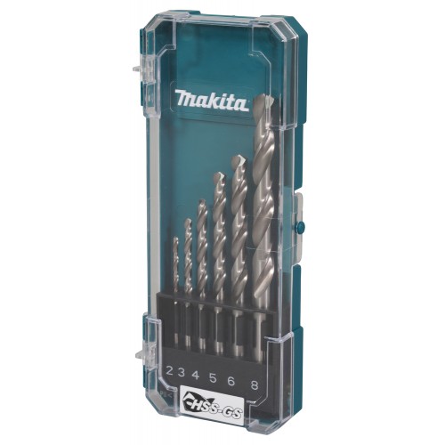 D-78346 Estuche brocas de metal HSS-GS, 6 pcs