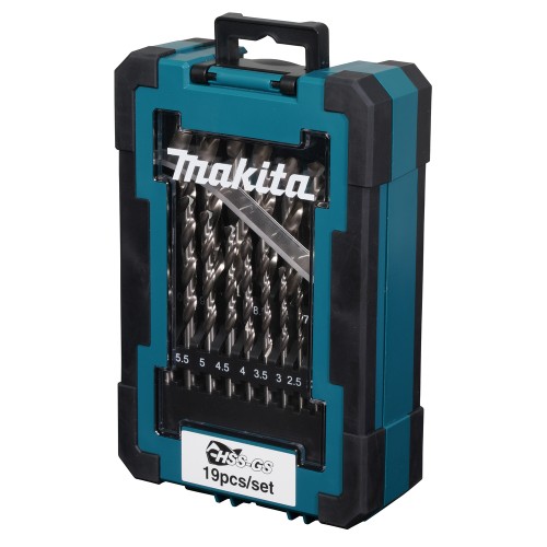 D-78352 Estuche brocas HSS-GS, 19 pcs