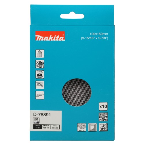 D-78891 Lija Delta Malla 100x150 A-80 10u