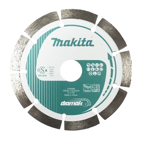 D-80086 Disco de diamante Diamak 125 x 22,23 mm