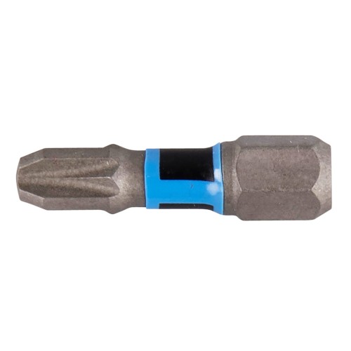 E-03187 Punta torsión Impact Premier, PZ3, 25 mm, 1/4", 2 pcs
