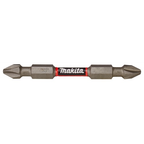 E-06286 Punta torsión Impact Premier, PH2 - PH2, 65 mm, Punta doble, 1/4", 2 pcs