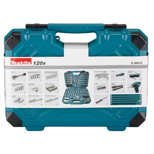 E-06616 Hy tool y Set de punta, 120 pcs