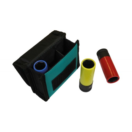 E-12354 Estuche llaves de vaso, 3 pcs
