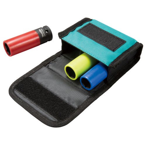 E-12354 Estuche llaves de vaso, 3 pcs