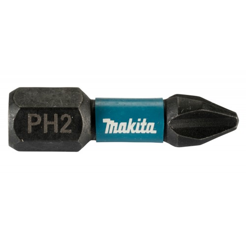 E-12360 Punta Impact Black, PH2, 25 mm, 25 pcs