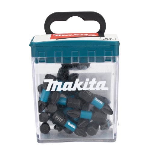 E-12360 Punta Impact Black, PH2, 25 mm, 25 pcs