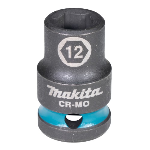 E-16081 Llave de vaso Impact Black, 1/2", 12 mm