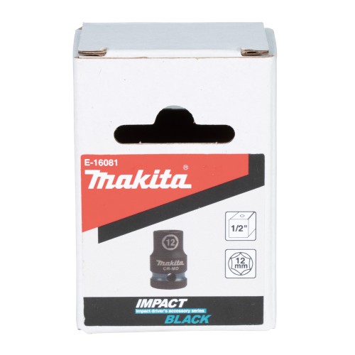 E-16081 Llave de vaso Impact Black, 1/2