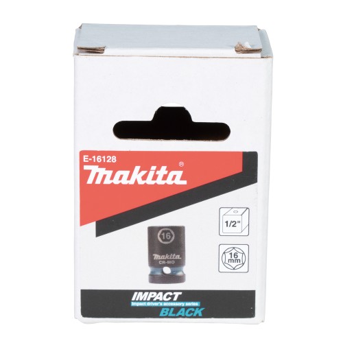 E-16128 Llave de vaso Impact Black, 1/2