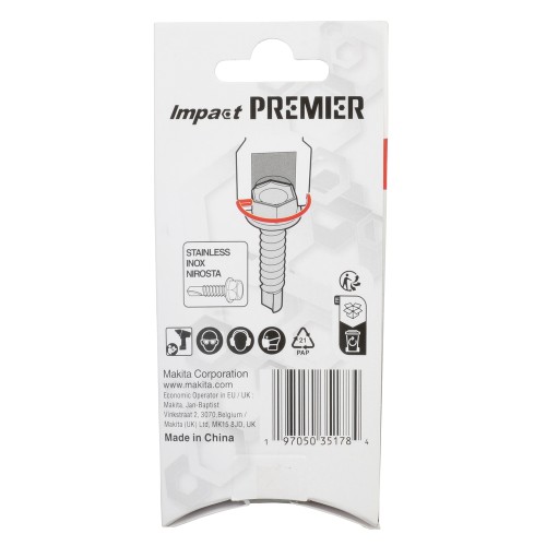 E-22888 Llave vaso Impact Premier , 8 x 50 mm
