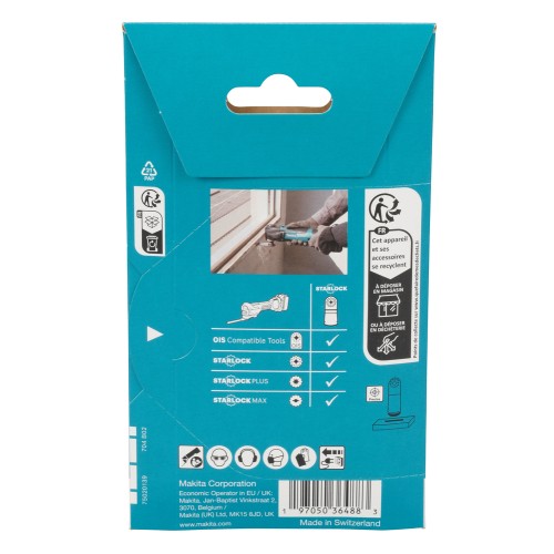 E-25448 Cuchilla Inmers. curva 45X45mm Starlock