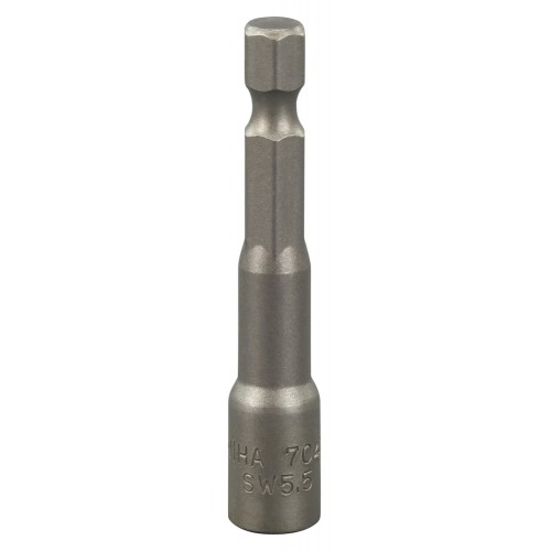 P-06270 Llave de vaso magnética, 5,5 x 55 mm, 1/4"