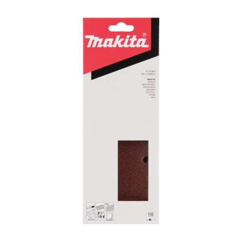 P-31865 Lijas de velcro 93 x 230 mm, 100G
