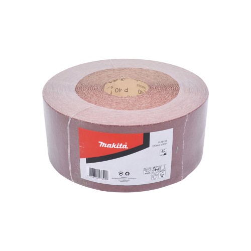 P-38196 Rollo de lija, 120 mm x 50 m, 40G