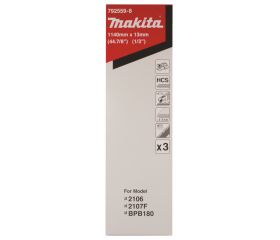 792559-8 Sierra de banda, HCS, 13 x 0,5 x 1 140 mm, 18 TPI, 3 pcs