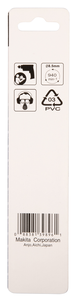 D-38473 Broca para metal, HSS-R, 8,5 x 75 / 117 mm, 1 ud.