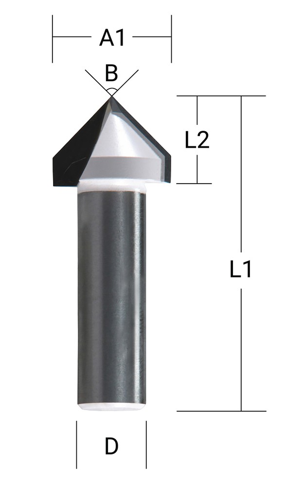 D-47933 Fresa biseladora 19 mm