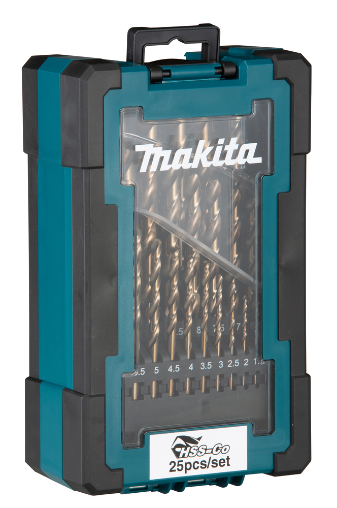 D-67577 Estuche de brocas HSS-Co, 25 pcs
